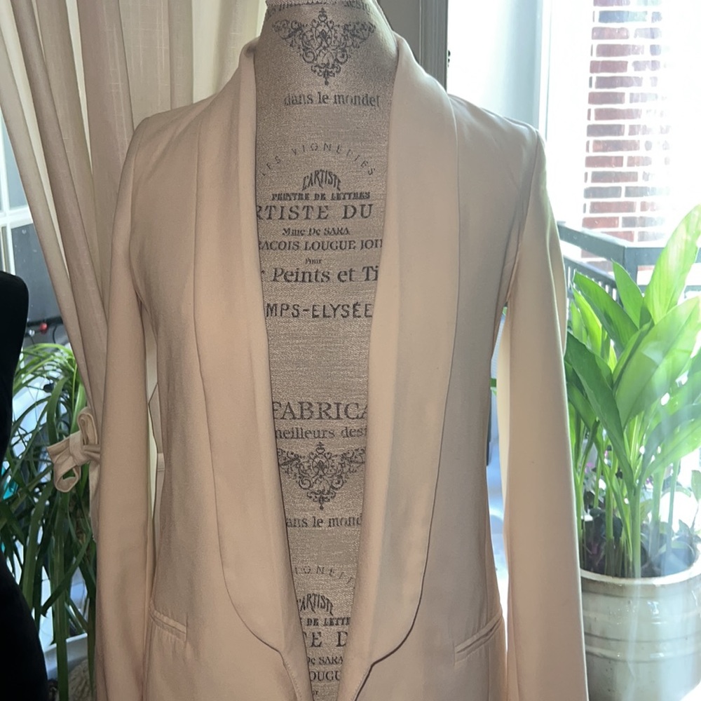 Mural women’s crème ivory long blazer jacket ladies business suit top casual XS - Picture 2 of 9